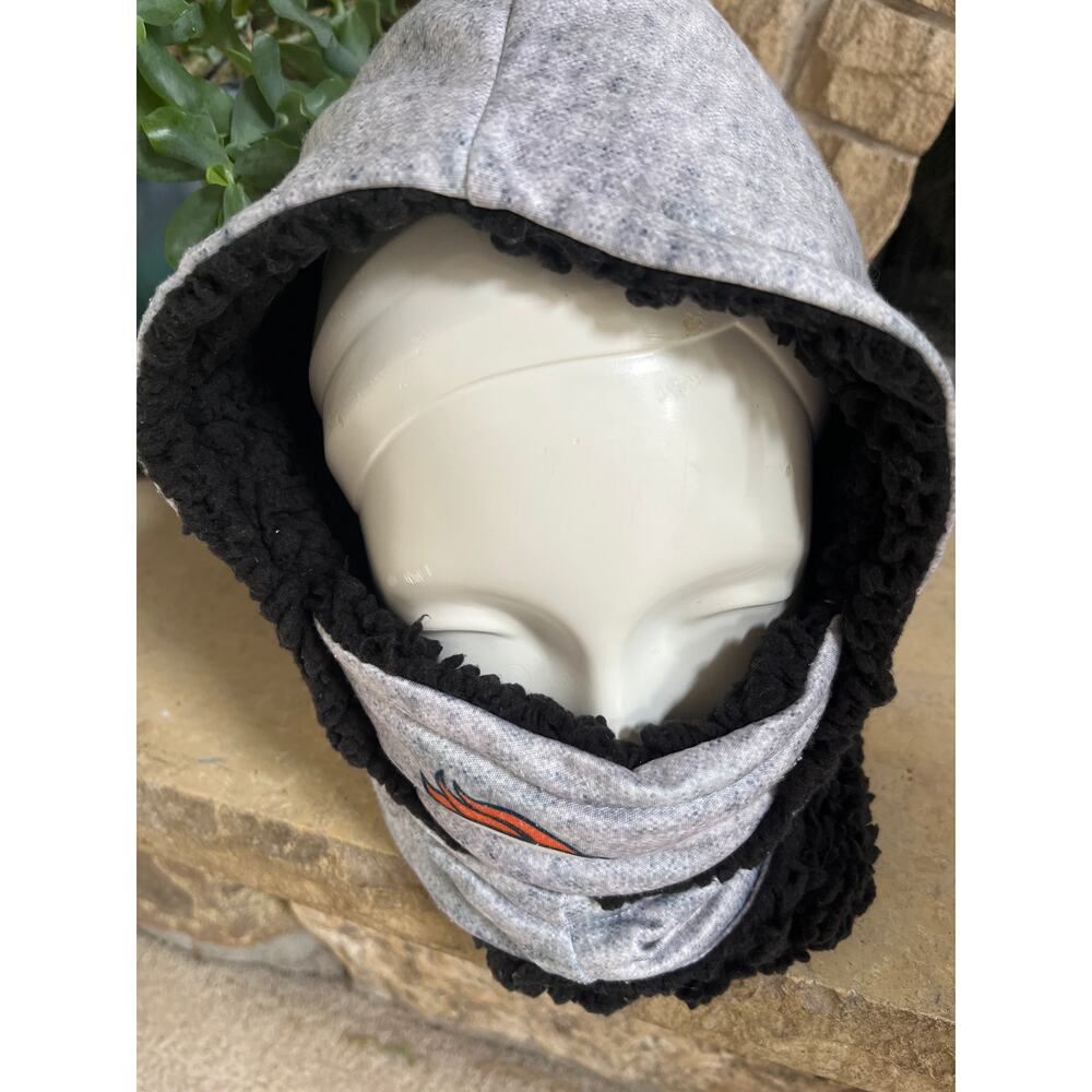 FOCO NFL Denver Broncos Sherpa Lined Head Warmer Gaiter Scarf - Picture 2 of 7